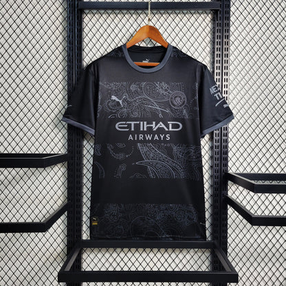 MANCHESTER CITY MAILLOT CONCEPT NOIR 2023 2024