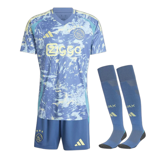 KITS ENFANT/ JUNIOR AJAX AMSTERDAM EXTÉRIEUR 2024/2025