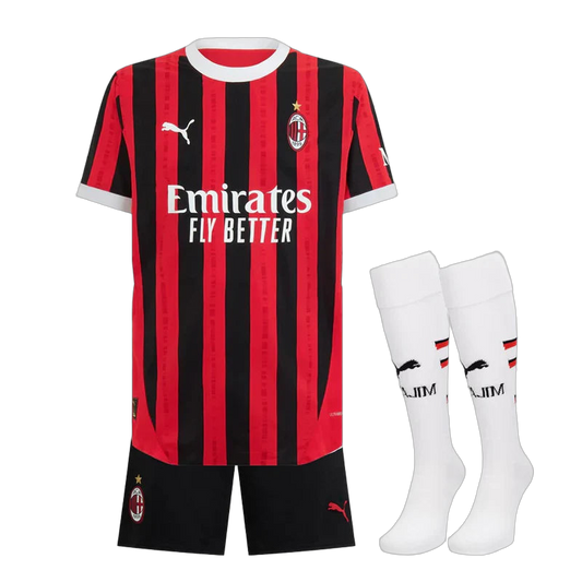 KITS ENFANT/ JUNIOR AC MILAN  DOMICILE 2024/2025