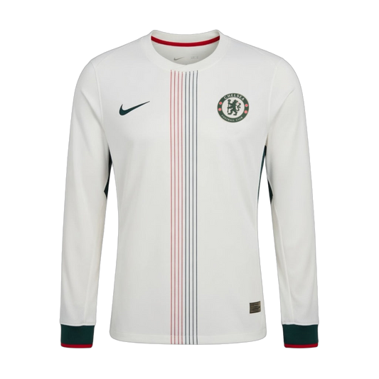 MAILLOT CHELSEA EXTERIEUR MANCHES LONGUES 2025/2026