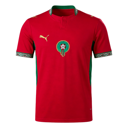 MAILLOT MAROC DOMICILE COUPE DU MONDE 2026
