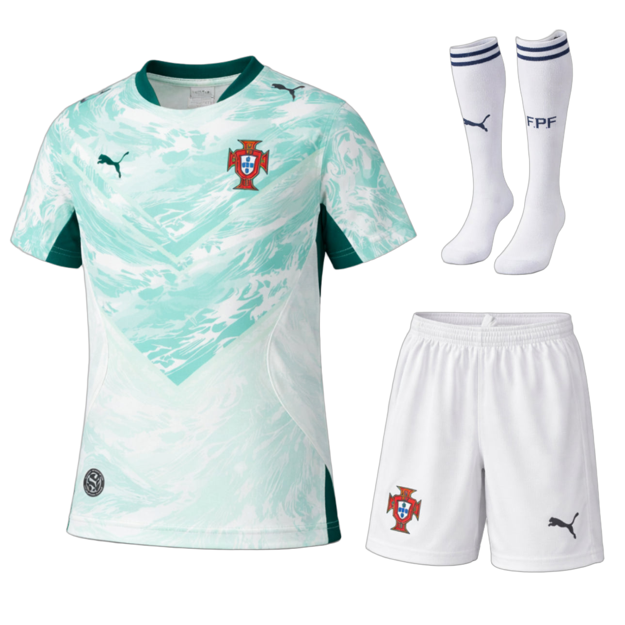 KITS ENFANT/ JUNIOR PORTUGAL EXTERIEUR COUPE DU MONDE 2026