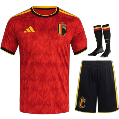 KITS ENFANT JUNIOR BELGIQUE DOMICILE COUPE DU MONDE 2026