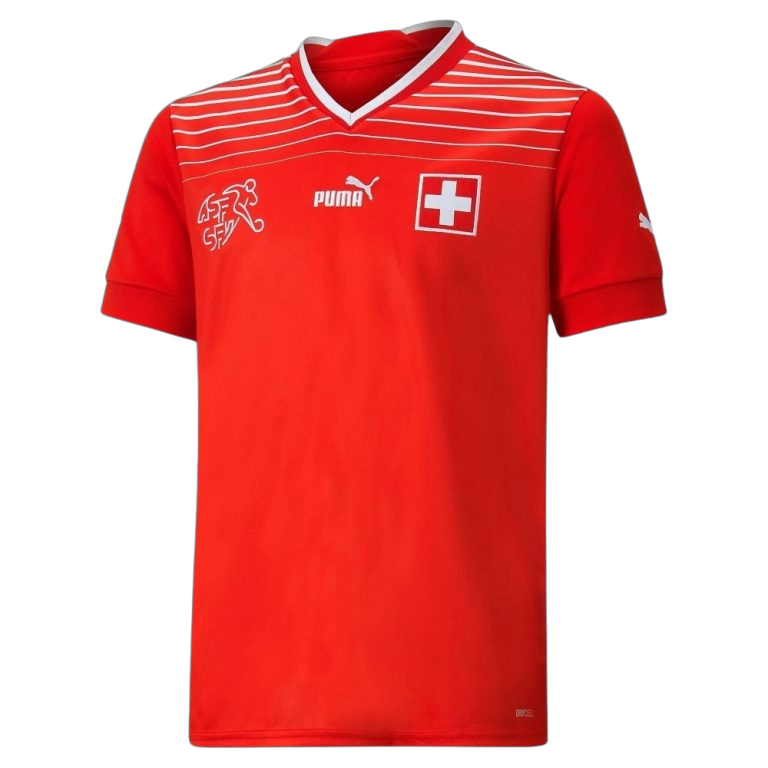 MAILLOT SUISSE DOMICILE COUPE DU MONDE 2022