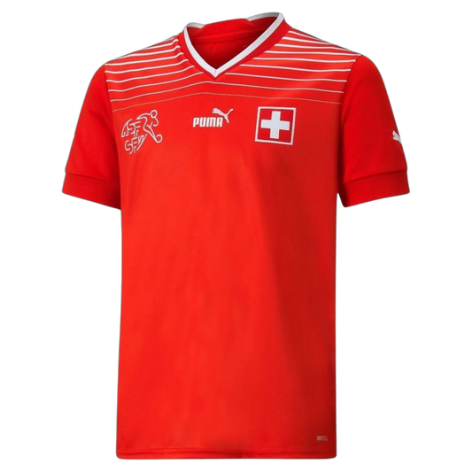 MAILLOT SUISSE DOMICILE COUPE DU MONDE 2022