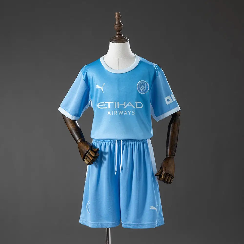 Kit enfant Manchester City Domicile 2026/2027