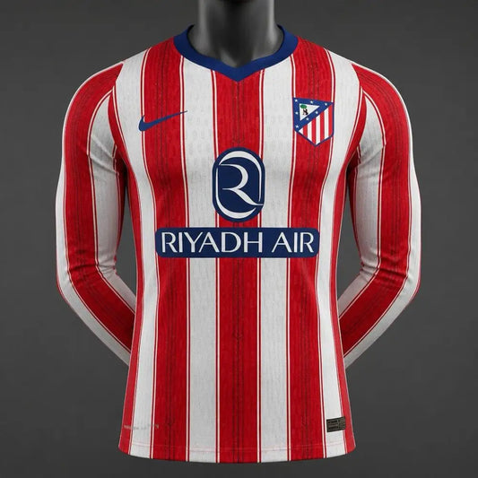Maillot Atlético Madrid Domicile 2026/2027 Version joueur Manches longues