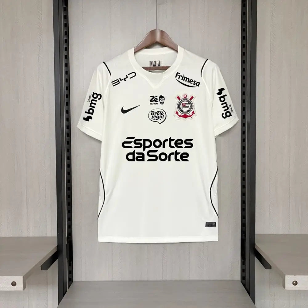 Maillot Corinthians Domicile 2026/2027 Sponsors