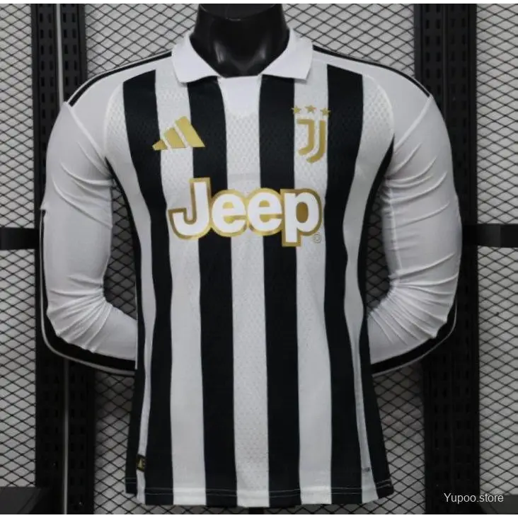 Maillot Juventus Domicile 2026/2027 Version joueur Manches longues