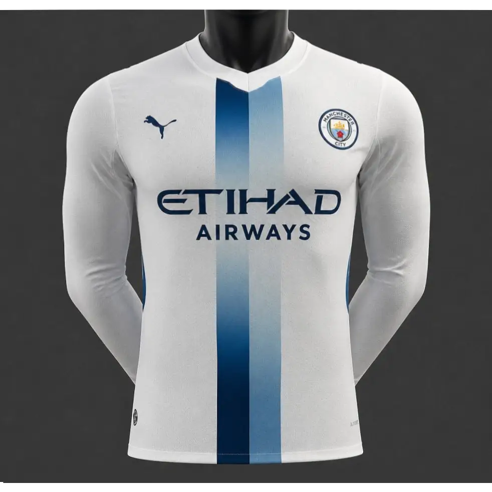 Maillot Manchester City Third 2026/2027 Version Joueur Manches longues