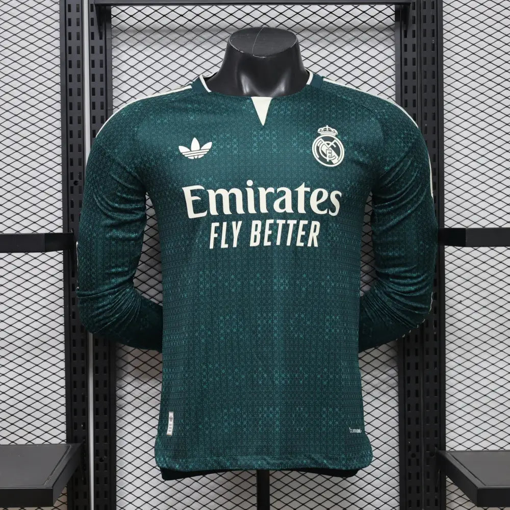 Maillot Real Madrid Extérieur 2026/2027 Version joueur Manches longues