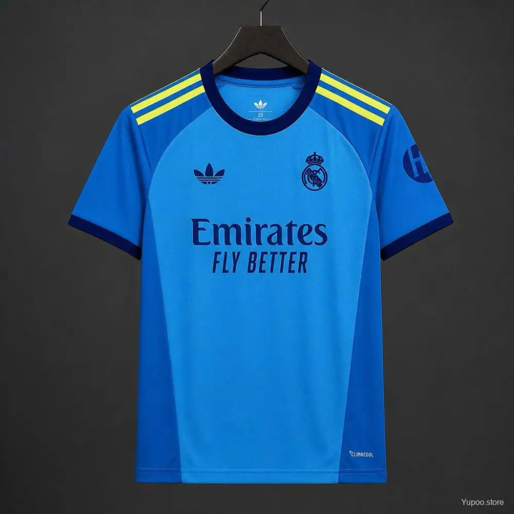Maillot Real Madrid Gardien 2026/2027 Bleu